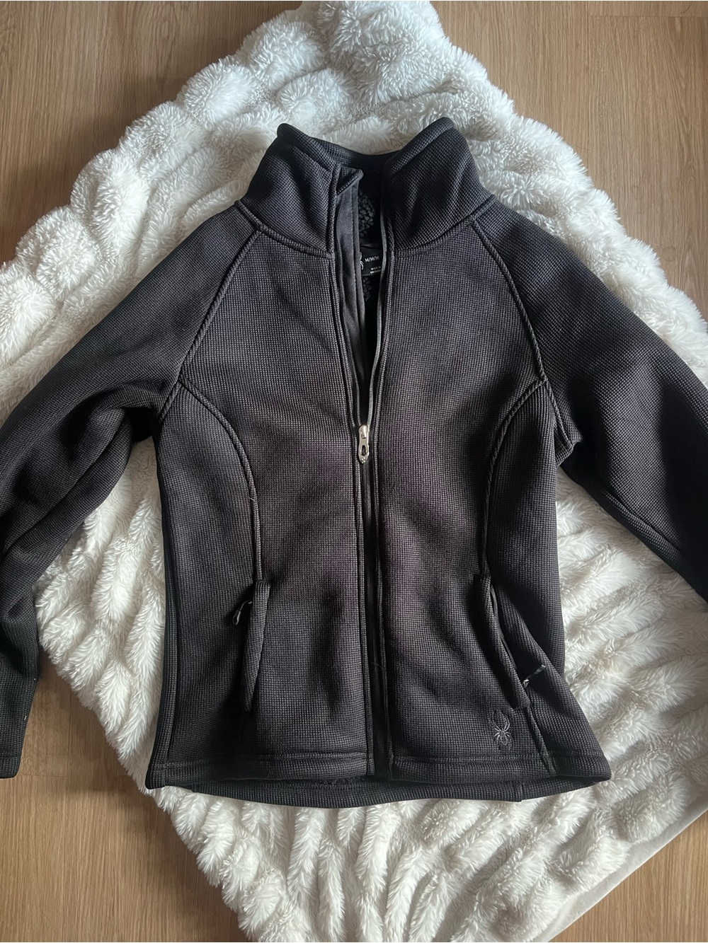 Spyder Black Women's Full-Zip Utility Jacket